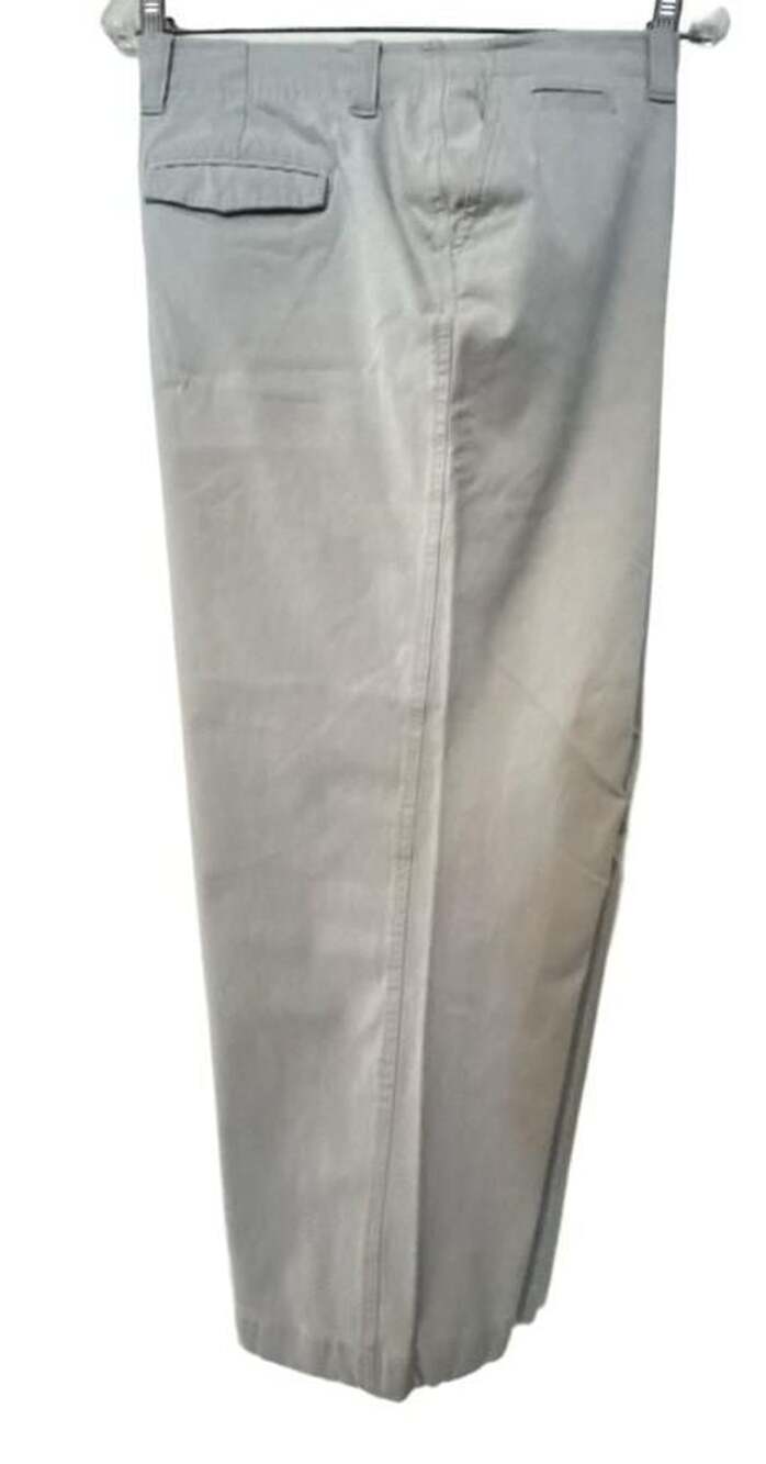 Eddie Bauer Stretch Pants Petite 18 Gray Cotton Blend Chinos